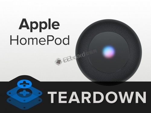 <b class='flag-5'>HomePod</b><b class='flag-5'>拆解</b> 所有硬件模块化做得非常精细