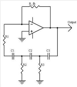 一階有源相移振蕩器電路圖分享