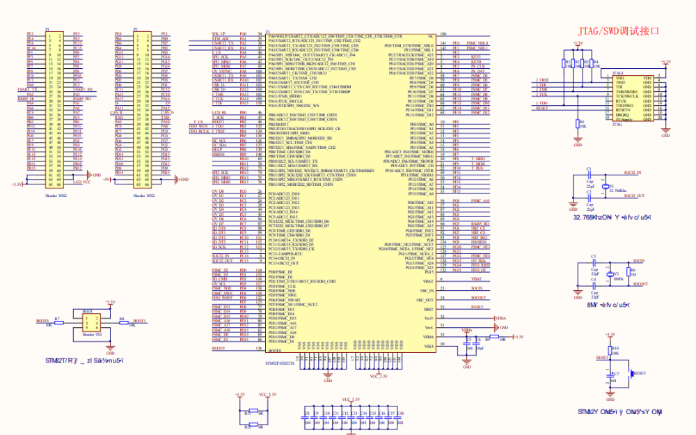 STM32<b class='flag-5'>开拓者</b>2号<b class='flag-5'>开发板</b>的电路原理图免费下载