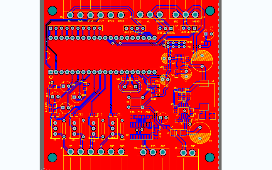 <b class='flag-5'>简单</b>二层<b class='flag-5'>板</b>的<b class='flag-5'>PCB</b>原理图免费下载