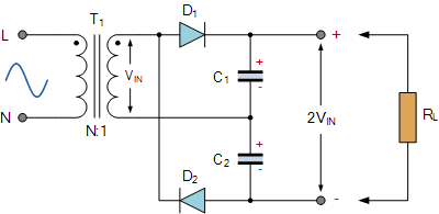 不同电压<b>倍增器</b>及电路