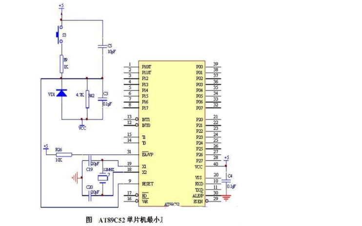 使用<b class='flag-5'>AT89C52</b><b class='flag-5'>單片機</b>進行最小系統(tǒng)的接口<b class='flag-5'>電路</b>免費下載