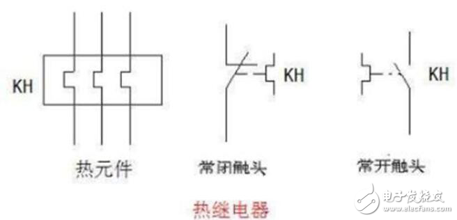 热继电器符号表示