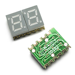 HDSM-291L 0.28英寸（7毫米）双位数表面贴装LED显示屏