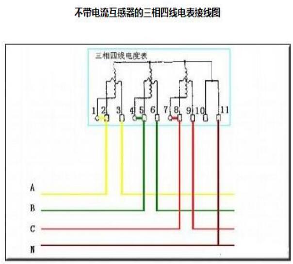 三相电压互感器接线图图片