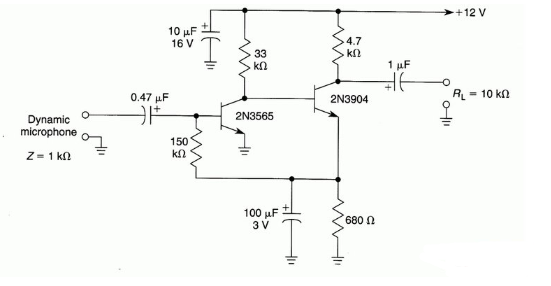 前置放大器的作用及電路圖