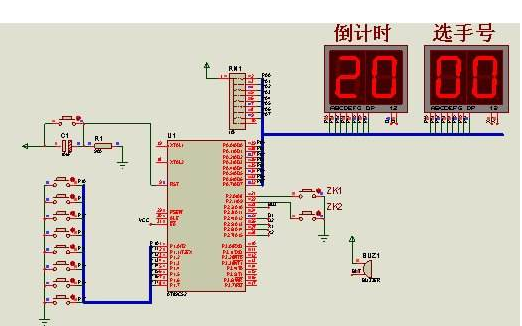 使用<b>单片机</b>设计独立按键<b>抢答器</b>的<b>资料</b><b>和</b>程序免费下载