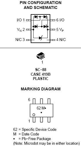 NUP2202 ESD /电涌保护器