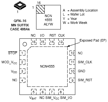 NCN<b class='flag-5'>4555</b> <b class='flag-5'>SIM</b><b class='flag-5'>卡</b><b class='flag-5'>電源</b>和<b class='flag-5'>電平</b><b class='flag-5'>轉換器</b>