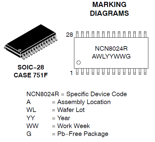 NCN<b class='flag-5'>8024R</b> 智能卡接口