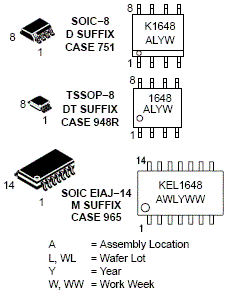 MC100EL1648 压控振荡器 ECL 5.0 V