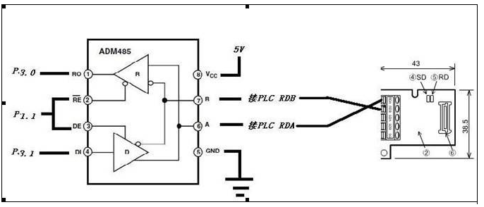 三菱PLC扩展RS485通讯板与51单片机之间的通讯设计