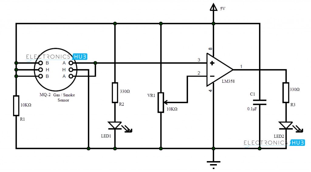 <b class='flag-5'>煙霧</b><b class='flag-5'>探測(cè)</b>器的電路及原理