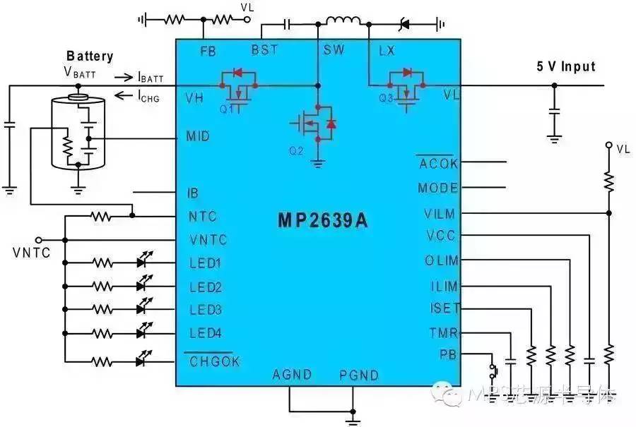 关于MP2639A可充放Power Bank解决方案的分析和介绍