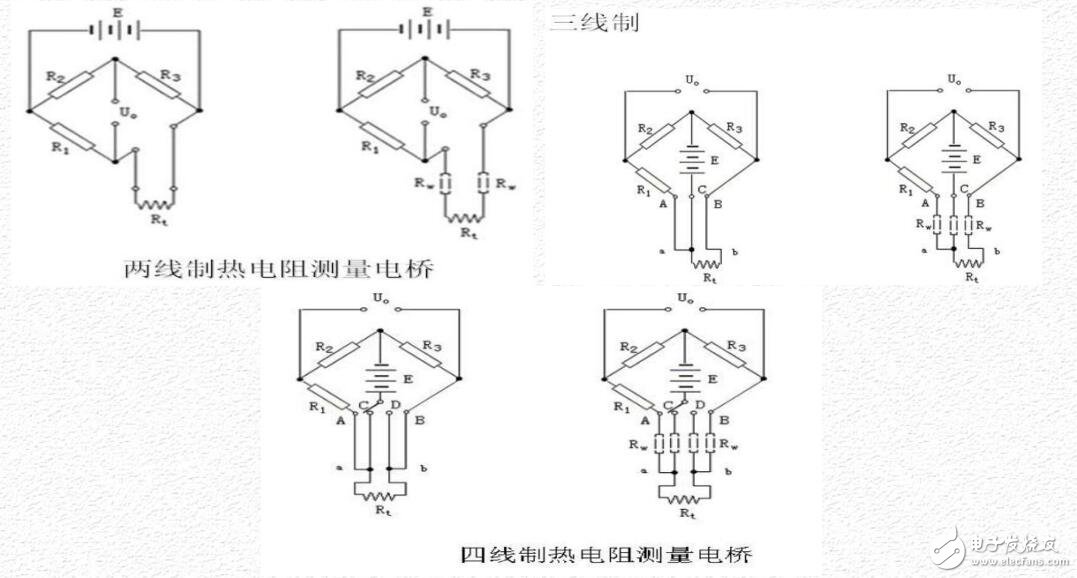 铂热电阻接线原理图图片