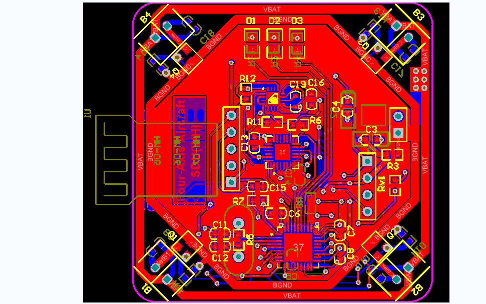 使用<b class='flag-5'>STM32</b><b class='flag-5'>单片机设</b>计的无人机飞控程序和原理图及PCB资料免费下载