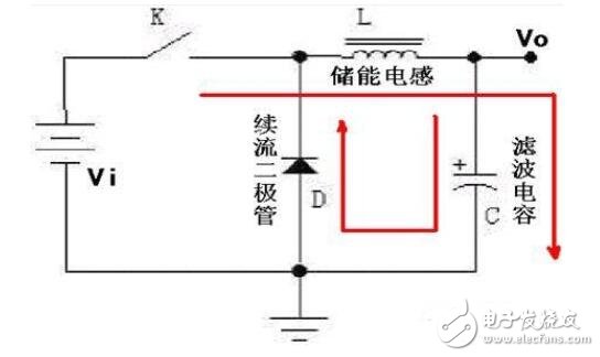 續流二極管工作原理