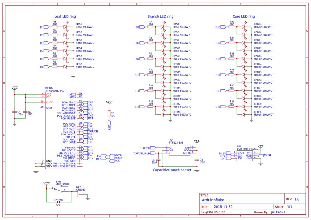 Arduinoflake的制作教程