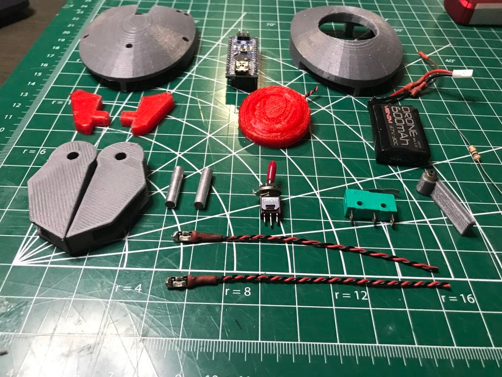 便携式Arduino机器人的制作方法