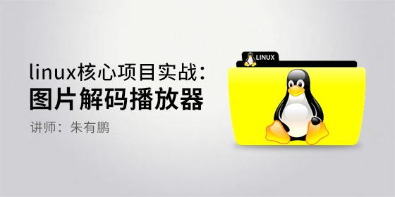 【朱有鹏】《linux核心项目实战：图片解码播放器》自学班