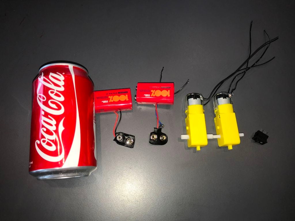 怎樣用可口可樂罐制作機器人