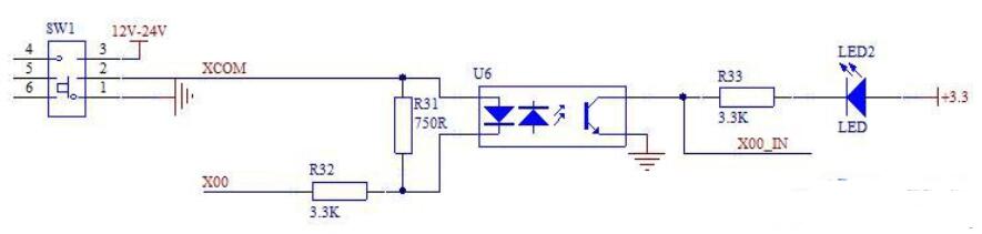 PLC開關量輸入信號隔離電路設計