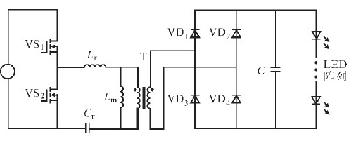 基于LLC半桥谐振的LED高效率恒流驱动电源设计