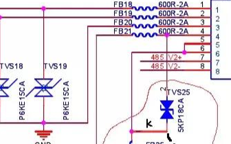 TVS-壓敏電阻 等保護(hù)類器件的布局問題