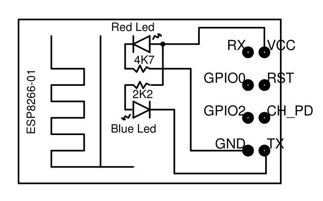 怎样使用ESP8266-01引脚和指示灯