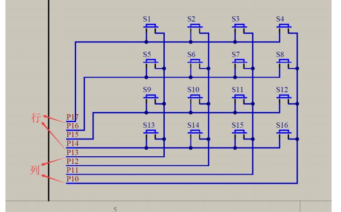 <b class='flag-5'>51</b><b class='flag-5'>單片機</b><b class='flag-5'>矩陣</b><b class='flag-5'>按鍵</b>掃描的原來和電路圖及代碼免費下載