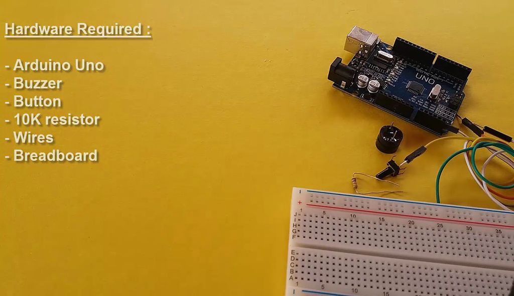 Arduino<b>按钮</b>蜂鸣器的制作