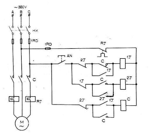 <b class='flag-5'>兩個</b>簡單可行的電機<b class='flag-5'>一鍵</b><b class='flag-5'>啟</b><b class='flag-5'>停電路</b>工作過程