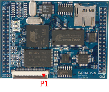 英创信息技术<b class='flag-5'>EM9161</b>评估开发套件与LCD的连接方法概述