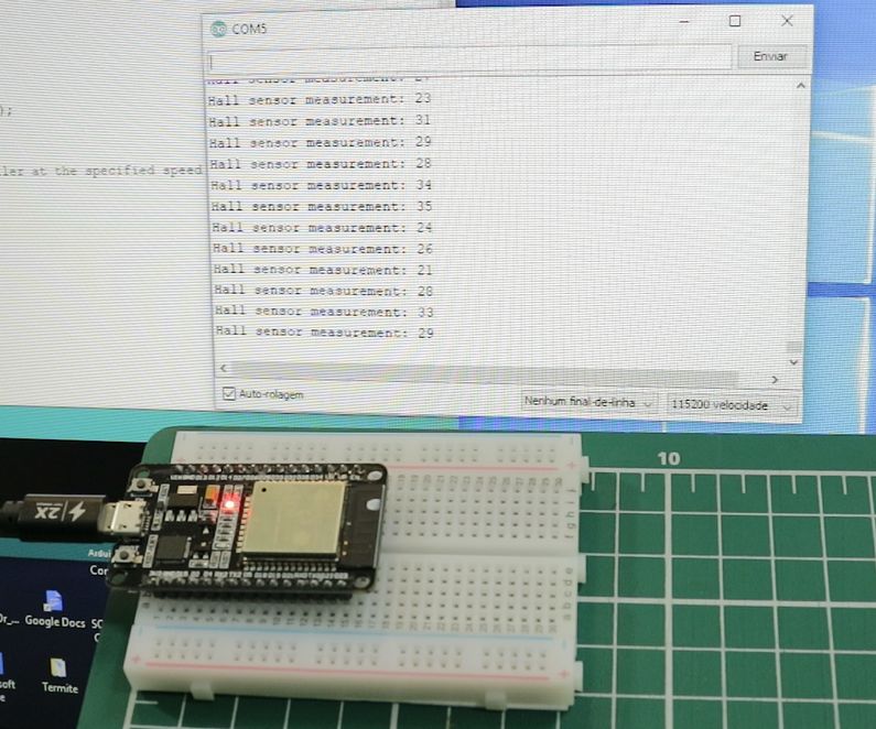 ESP32内部隐藏的霍尔传感器