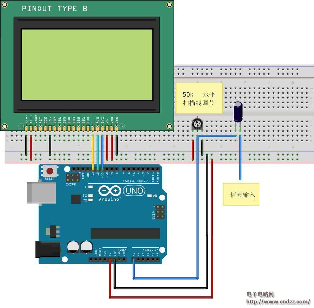 如何通過Arduino制作數字示波器