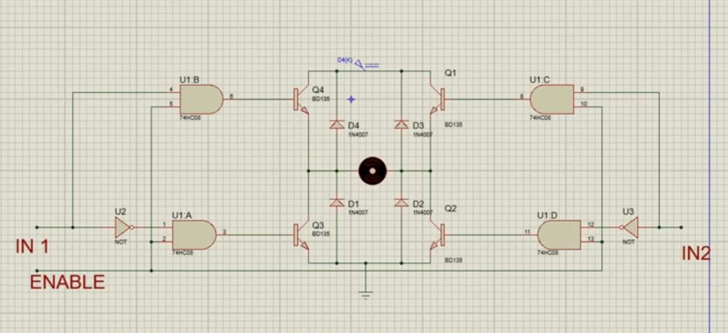 H-桥式电机驱动器的工作原理及制作