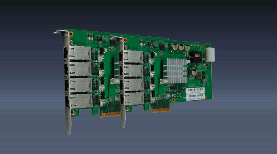 PCIe-3504PoE图像采集板卡介绍