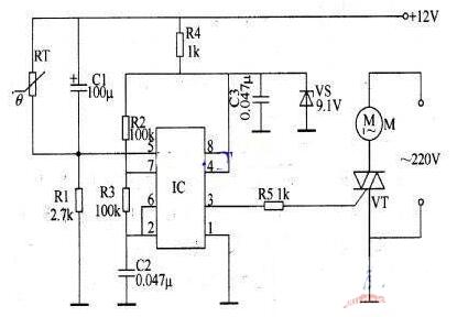 <b class='flag-5'>電風(fēng)扇</b>調(diào)速<b class='flag-5'>器</b>電路的工作原理