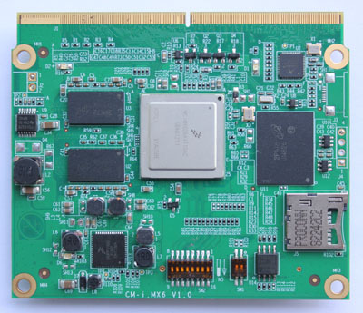 嵌智捷科技：CM-i.MX6Q 工业级核心板嵌入式主板介绍