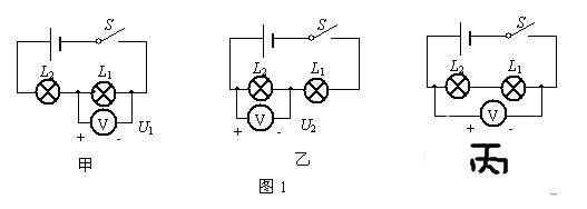 电压表测量串联电路电压的方法及注意事项