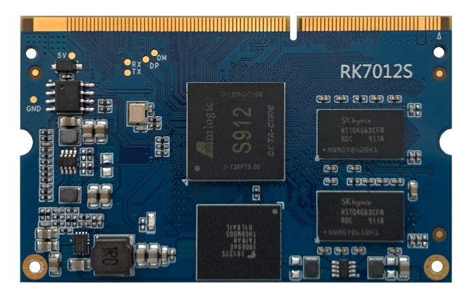 软方电子核心板型RK7012S规格