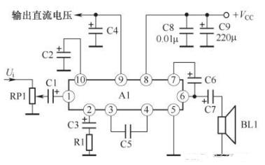 兩列OTL功率放大器電路分析