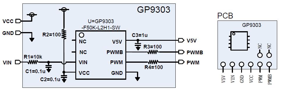 基于APC芯片和光耦隔离的模拟信号隔离模块GM11XXP