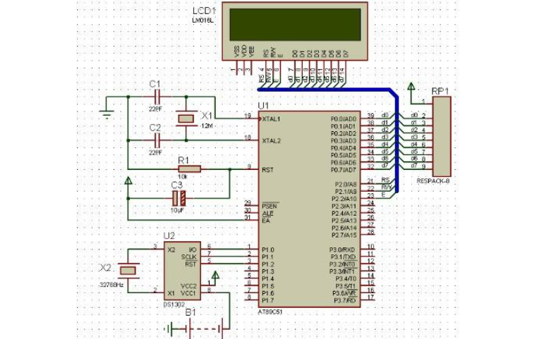 使用Proteus仿真LCD<b class='flag-5'>显示</b><b class='flag-5'>日期</b><b class='flag-5'>时间</b>及矩阵键盘控制的代码和工程文件