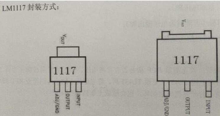 LM1117调节电压芯片的使用方式