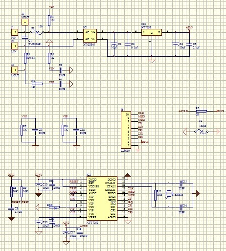 基于LPC1114單片機與ATT7053芯片的智能電表設計