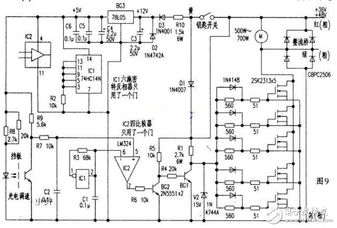 深海501k控制器电路图图片