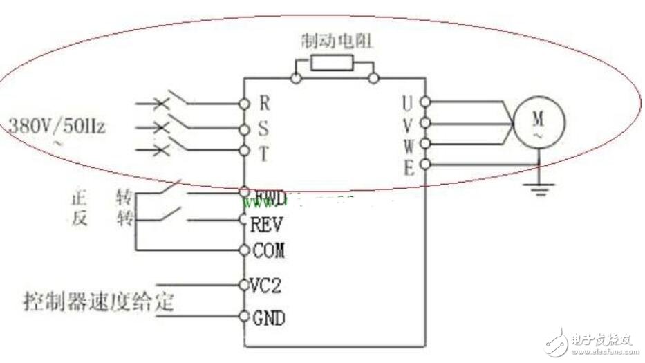 acs350变频器端子图图片