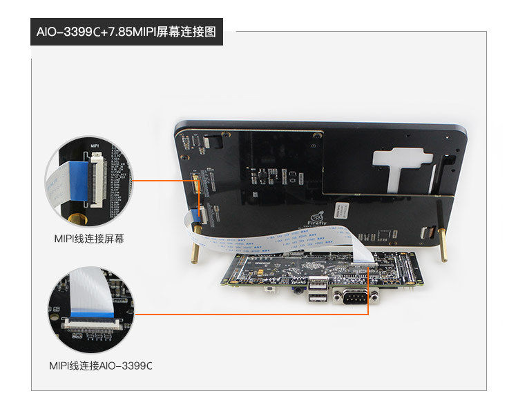 fireflyAIO-3399<b class='flag-5'>C</b><b class='flag-5'>主板</b><b class='flag-5'>屏幕</b><b class='flag-5'>模組</b>介紹