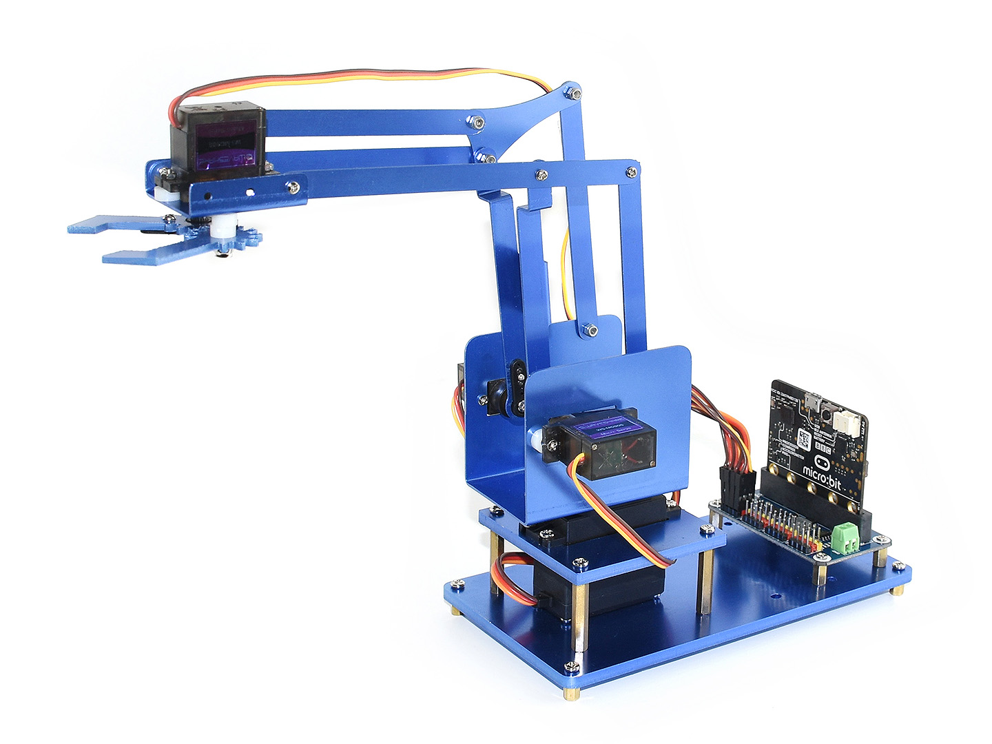 微雪电子Micro:bit金属机器手臂套件简介